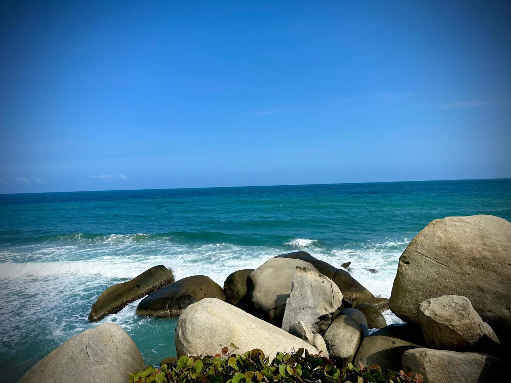 Eco Hotel Amanecer Tayrona El Zaino Buitenkant foto