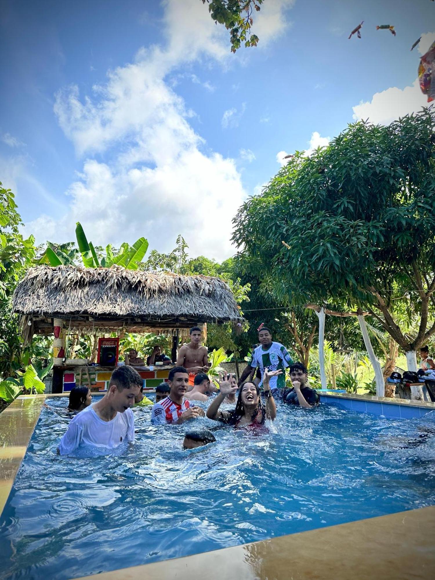 Eco Hotel Amanecer Tayrona El Zaino Buitenkant foto